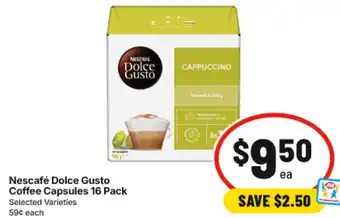 IGA Nescafé Dolce Gusto Coffee Capsules offer