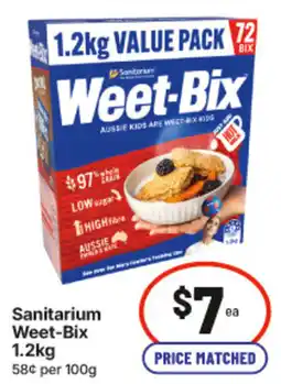 IGA Sanitarium Weet-Bix offer