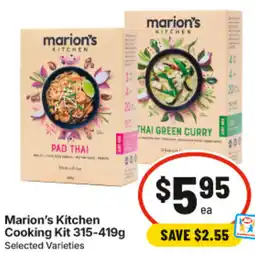 IGA Marion's Kitchen Cooking Kit offer