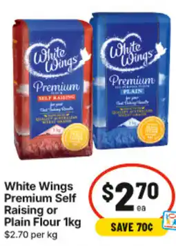 IGA White Wings Premium Self Raising or Plain Flour offer