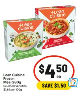 IGA Lean Cuisine Frozen Meal offer