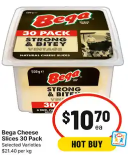 IGA Bega Cheese Slices offer