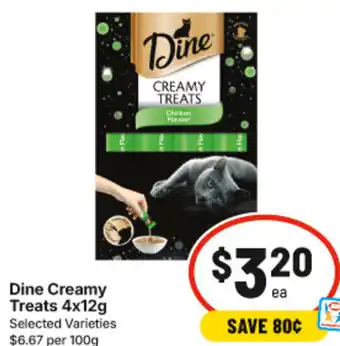 IGA Dine Creamy Treats offer