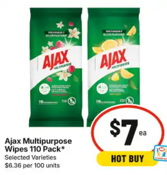 IGA Ajax Multipurpose Wipes offer