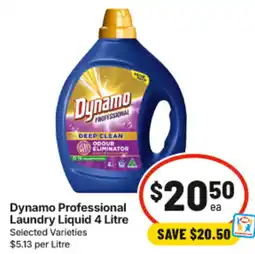 IGA Dynamo Professional Laundry Liquid offer