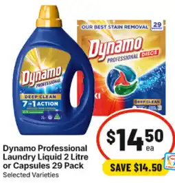 IGA Dynamo Professional Laundry Liquid offer
