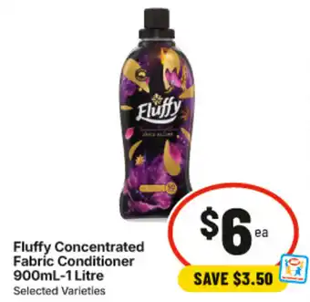 IGA Fluffy Concentrated Fabric Conditioner offer