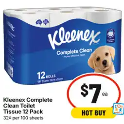 IGA Kleenex Complete Clean Toilet Tissue offer