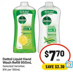 IGA Dettol Liquid Hand Wash Refill offer