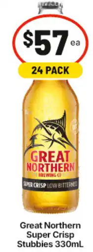 IGA Great Northern Super Crisp Stubbies offer