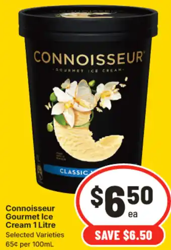 Connoisseur Gourmet Ice Cream