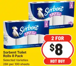 IGA Sorbent Toilet Rolls & Pack Selected Varieties offer