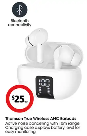 Thomson True Wireless ANC Earbuds