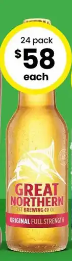 The Bottle O Great Northern Original Stubbies offer