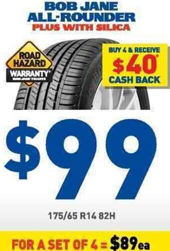 Bob Jane T-Marts Bob Jane All-Rounder 175/65 R14 82H offer