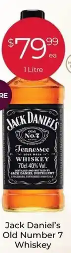 Porters Jack Daniel's Old Number 7 Whiskey offer