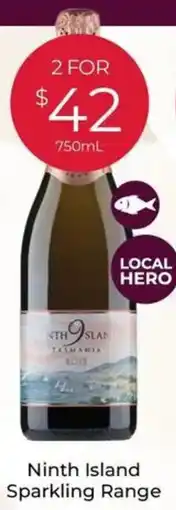 Porters Ninth Island Sparkling Range offer