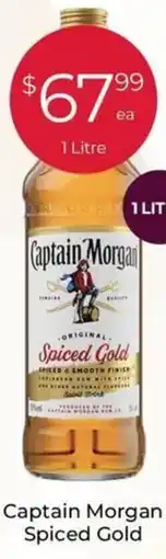 Porters Captain Morgan Spiced Gold offer