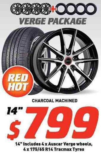 Bob Jane T-Marts Charcoal Machined offer