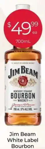 Porters Jim Beam White Label Bourbon offer