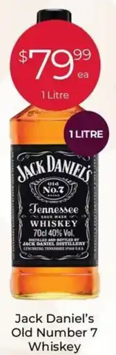 Porters Jack Daniel's Old Number 7 Whiskey offer