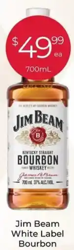 Porters Jim Beam White Label Bourbon offer