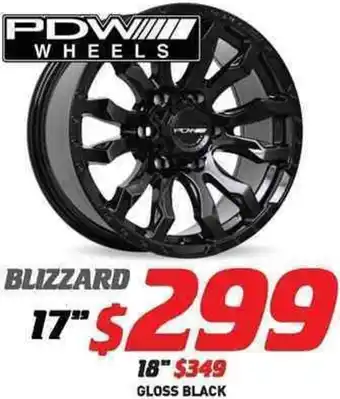Bob Jane T-Marts Blizzard 17 Gloss Black offer