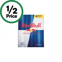 Woolworths Red Bull Energy Drink offer