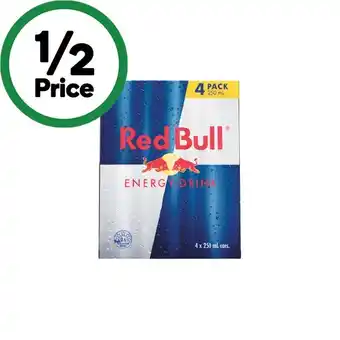 Woolworths Red Bull Energy Drink offer