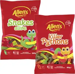 Coles Allen's Lollies-200g offer