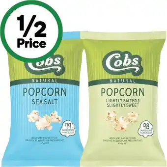 Woolworths Cobs Popcorn offer