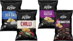 Coles Kettle Potato Chips-165g offer