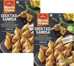 Coles Haldiram's Cocktail Samosa 20 Pieces offer