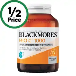 Woolworths Blackmores Bio C 1000mg Support Tablets offer