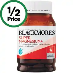 Woolworths Blackmores Super Magnesium+ Tablets offer