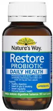 Coles Nature's Way Restore Probiotic Daily Health Capsules offer