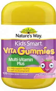 Coles Nature's Way Kids Smart Vita Gummies Multi-Vitamin Plus offer