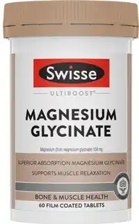 Coles Swisse Ultiboost Magnesium Glycinate Tablets offer