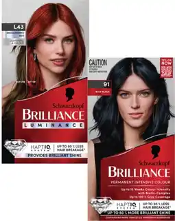 Coles Schwarzkopf Brilliance Colourant offer