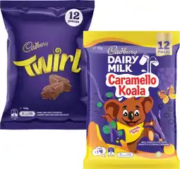 Coles Cadbury Sharepack-180g offer