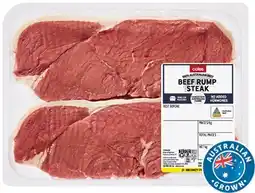 Coles Coles Australian No Added Hormones Beef Rump Steak offer