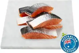 Coles Coles Tasmanian Fresh Salmon Portions Skin On offer
