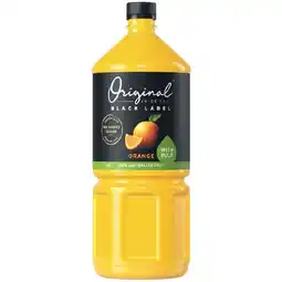 Woolworths Original Juice Co. Black Label offer
