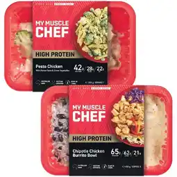 Woolworths My Muscle Chef Meal Varieties – From the Fridge offer