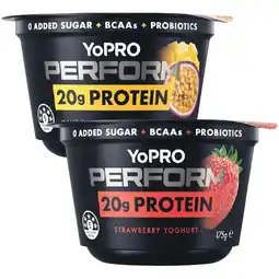 Woolworths YoPRO Perform Yoghurt Pot – From the Fridge offer
