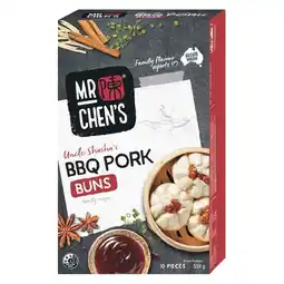 Woolworths Mr Chen’s Bao or BBQ Pork Buns 550-640g offer