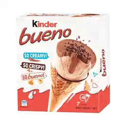 Woolworths Kinder Bueno Frozen Dessert Cones offer