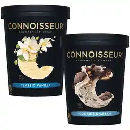 Woolworths Connoisseur Ice Cream offer