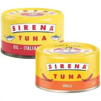 Woolworths Sirena Tuna offer