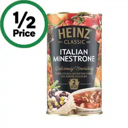 Woolworths Heinz Classic Soup offer